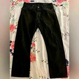 All Saints Rigg Fit Black Jeans Men's Size 28